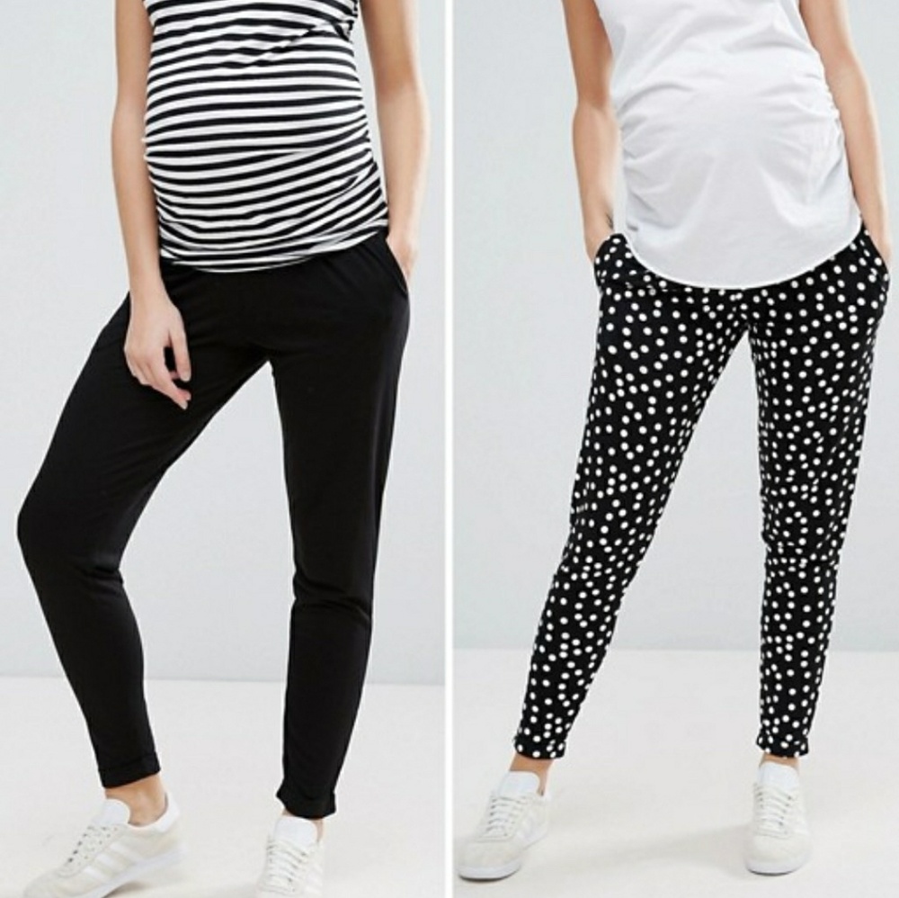 ASOS 2-Pack Maternity Pants Joggers
